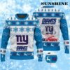 Ever Upwards New York Giants Christmas Ugly Sweater Blue 1 1