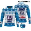 Ever Upwards New York Giants Christmas Ugly Sweater Blue 2 2