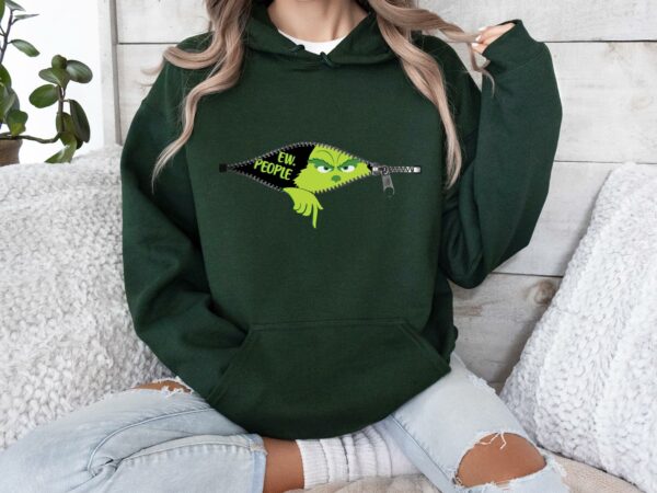 Ew People Sweatshirt Grinch Sweatshirt Grinchmas Sweatshirt Christmas Grinch Shirt Christmas Funny Grinch Sweatshirt Ew People Shirt 4