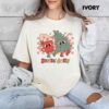 Feelin Joy Christmas Comfort Colors(r) Shirt Retro Christmas Holiday T shirt Christmas Tree Family Tee Christmas Cozy Outfit Winter Gifts 3