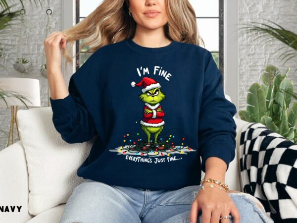 Funny Christmas Lights Sweatshirt Quirky Christmas Humor Funny Xmas Party Sweater Holiday Light Hoodie Ugly Christmas Lights Pullover 3