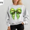 Funny Christmas Sweatshirt Coquette Bow Christmas Sweatshirt Merry Grinchmas Christmas Holiday Party Outfit Grinch sweatshirts 6