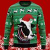 Funny Cow Ugly Christmas Sweater 5 5