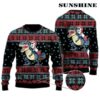 Funny Dinosaur Christmas Sweater With Unicorn 2 2