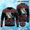 Funny Dinosaur Christmas Sweater With Unicorn 4 4