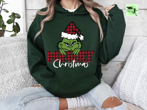 Funny Grinch Christmas Sweatshirt Grinchmas Sweatshirt Xmas Holiday Sweatshirt Christmas Tree Sweatshirt Grinch Lovers Christmas Gift 5 1