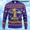 Funny Grinch With Baltimore Ravens Christmas Sweater 1 1