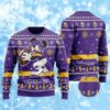 Funny Mickey Mouse Minnesota Vikings Disney Ugly Christmas Sweater 1 1