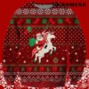 Funny Santa Riding A Unicorn Christmas Sweater 5 5