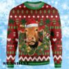 Funny Ugly Christmas Cow Sweater 1 1