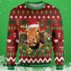 Funny Ugly Christmas Cow Sweater 3 3