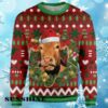 Funny Ugly Christmas Cow Sweater 4 4