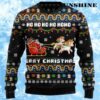 Funny Ugly Christmas Sweater Santa Riding A Unicorn 1 1