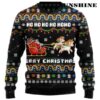 Funny Ugly Christmas Sweater Santa Riding A Unicorn 2 2