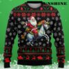 Funny Ugly Christmas Sweater Santa Unicorn 3 3