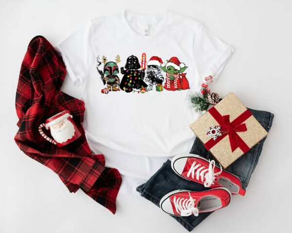 Galaxy Wars Christmas Shirt Galaxys Edge Christmas Tee Galaxy Wars Tee Disneyland Christmas Vacation Shirt Galaxy Wars Christmas Tee 2