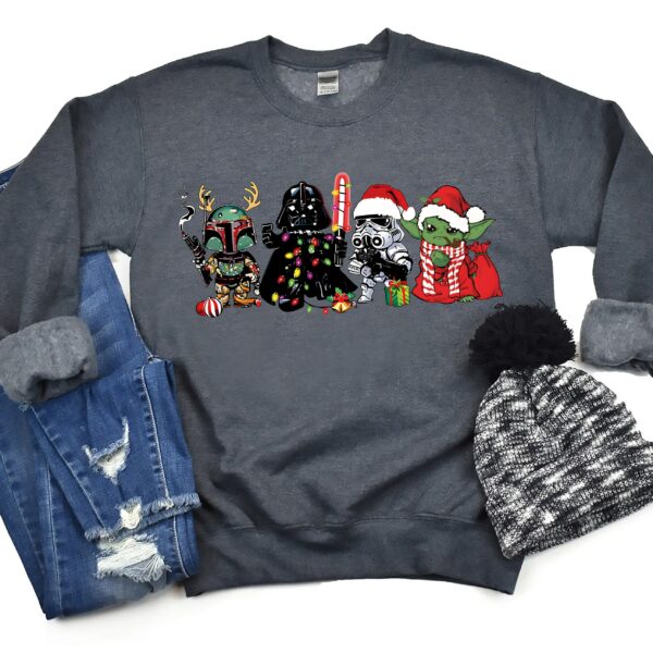 Galaxy Wars Christmas Shirt Galaxys Edge Christmas Tee Galaxy Wars Tee Disneyland Christmas Vacation Shirt Galaxy Wars Christmas Tee 4