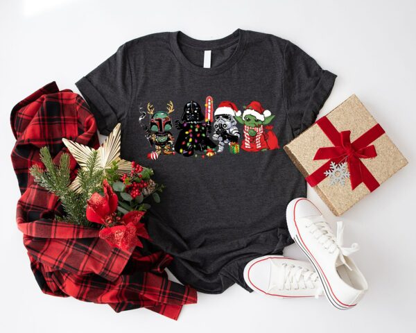 Galaxy Wars Christmas Shirt Galaxys Edge Christmas Tee Galaxy Wars Tee Disneyland Christmas Vacation Shirt Galaxy Wars Christmas Tee 5