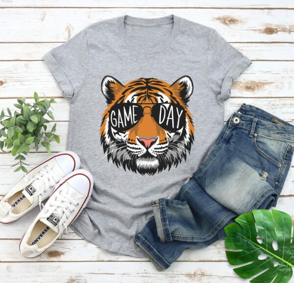 Game Day Tigers Mascot Shirt Football Mom Shirt Cute Game Day Shirt Retro Tiger Shirt Tiger Team Shirt Tigers Game Day Basketball Shirt 3