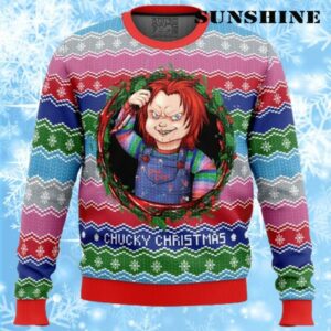 Good Guys Chucky Sweater Chucky Christmas Ugly Christmas Sweater 1 1