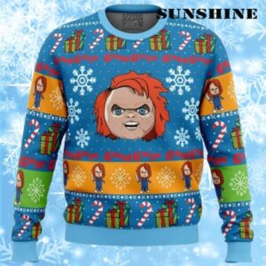 Good Guys Chucky Ugly Christmas Sweater Chucky Sweater Halloween 1 1