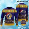 Grateful Dead Baltimore Ravens Ugly Christmas Sweater 4 4