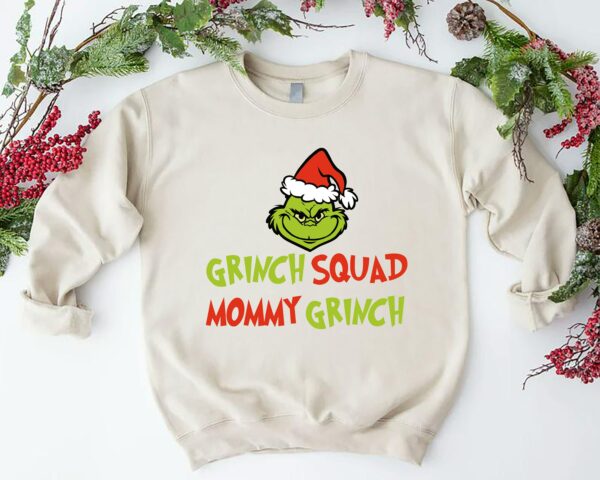 Grinch Christmas Squad SweatshirtGrinchmas SweatshirtsFamily Matching Holiday SweatshirtsXmas SweatshirtXmas Party ShirtChristmas Gift 3