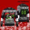 Grinch Drink Up Raiders Ugly Christmas Sweater Custom 5 5