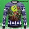 Grinch Hug Baltimore Ravens Christmas Ugly Sweater NFL 3 3