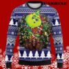 Grinch Hug Baltimore Ravens Christmas Ugly Sweater NFL 5 5