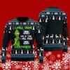 Grinch I Will Drink Bud Light Everywhere Ugly Christmas Sweater 5 5