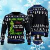 Grinch I Will Drink Hamm's Beer Everywhere Ugly Christmas Sweater 4 4