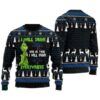 Grinch I Will Drink Michelob Ultra Everywhere Ugly Christmas Sweater 2 2