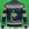 Grinch Miller Lite Makes Me Happy Ugly Christmas Sweater 3 3