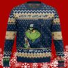 Grinch Miller Lite Makes Me Happy Ugly Christmas Sweater 5 5