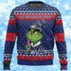 Grinch Pabst Blue Ribbon Makes Me Happy Ugly Christmas Sweater 1 1