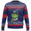 Grinch Pabst Blue Ribbon Makes Me Happy Ugly Christmas Sweater 2 2