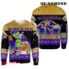 Grinch Toilet Baltimore Ravens Sweater 2 2