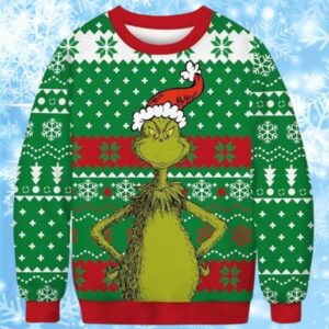 Grinch Ugly Christmas Sweaters Merry Christmas Sweatshirt 1 1