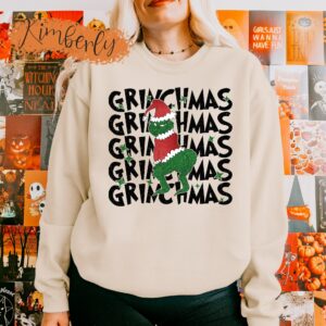 Grinchmas Christmas Shirt Merry Grinchmas 2024 Grinchmas Sweatshirt Xmas Gift Grinchmas Shirt Family Matching Tee Christmas Sweatshirt 1