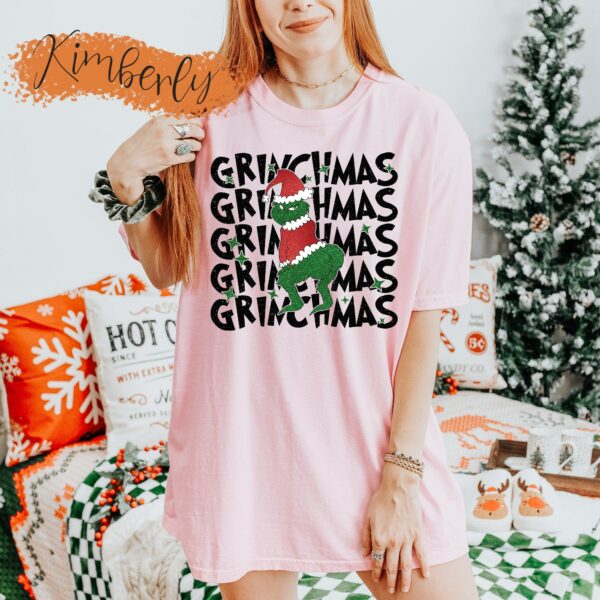 Grinchmas Christmas Shirt Merry Grinchmas 2024 Grinchmas Sweatshirt Xmas Gift Grinchmas Shirt Family Matching Tee Christmas Sweatshirt 5