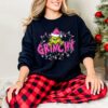 Grinchy Sweatshirt Funny Christmas Tshirts Funny Christmas Hoodie Xmas Gift The Grinch Movie Shirt Grinchmas Sweatshirt Christmas Gift 4