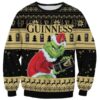 Guinness Grinch Ugly Christmas Sweaters 2 2