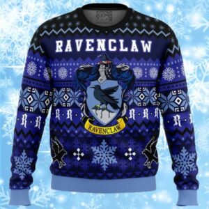 Harry Potter Ravenclaw Ugly Christmas Sweater 1 1