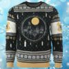 Harry Potter Ugly Christmas Sweater Hogwarts Castle Candles Led Light 4 4