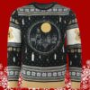 Harry Potter Ugly Christmas Sweater Hogwarts Castle Candles Led Light 5 5