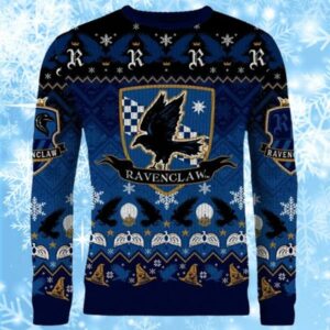 Harry Potter Ugly Christmas Sweater Ravenclaw 1 1