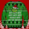 Hate Hate Hate Grinch Cute Ugly Christmas Sweaters 5 5