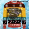 Helmets Baltimore Ravens Ugly Christmas Sweater 4 4