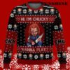 Hi Im Chucky Ugly Christmas Sweater Chucky Christmas Sweater 5 5